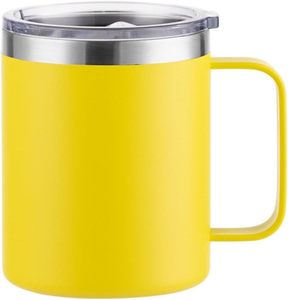 แก้วกาแฟสแตนเลสสุญญากาศพร้อมหูจับ - ของขวัญทางธุรกิจสำหรับการตั้งแคมป์และคริสต์มาส - Product Image 6