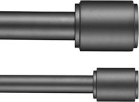 Tringle à rideau double de haute qualité en aluminium moderne pour la décoration intérieure