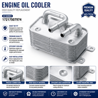 Carcasa de Filtro de Aceite de Motor Avanzada para BMW Serie 5, 6 y 7, OE 17217507974 17217519213, Sellado de Precisión