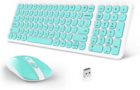 2.4g kablosuz klavye ve fare Combo İtalya düzeni için laptop ipaid telefonu gamer mavi ile çin fabrika fiyat