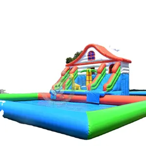 Piscinas inflables modelo 2022 large inflatable swimming pool with inflatable for summer