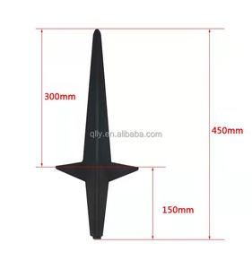 <span class=keywords><strong>Gambe</strong></span> per Divano Moderne a Forma di Tridente Placcate in <span class=keywords><strong>Oro</strong></span>, Spessore 2.0mm, Accessori per Mobili - Product Image 6