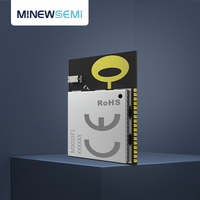 Modul Kombinasi Bluetooth Low Energy 5.2 & UWB MinewSemi MS01SF17 nRF52833+DW3120