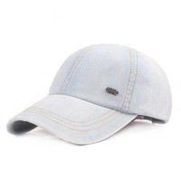 Gorra de Béisbol de Mezclilla Vintage de 6 Paneles, Lavada, para Hombre y Mujer, Gorra Estilo Dad, con Logotipo Personalizado