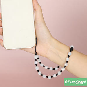 Correa para Teléfono Móvil con Cuentas de Cristal Brillante, Llavero con Forma de Corazón, Joyería DIY, Regalo, Cadena para Teléfono con Brillantes - Product Image 3