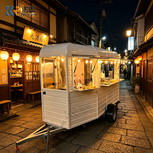 Mobile Horse Box Indoor Outdoor Use Weather Protection Enclosed Serving Window Open Air Option Food Trailer - Product Image 3