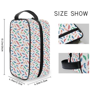 New Style Customs Design logo Travel <b>Storage</b> Portable <b>Toiletry</b> Bag High Capacity Fashion Waterproof Zipper Bag - Product Image 4