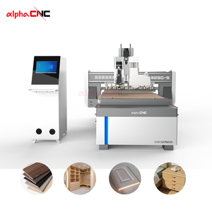 Trung Quốc 1.5L tự động bôi trơn 3-trục ATC gỗ <span class=keywords><strong>CNC</strong></span> Router 2040 <span class=keywords><strong>1325</strong></span> Máy chế biến gỗ có tính năng Siemens syntec NC Studio động cơ - Product Image 2