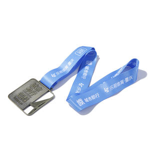 Venta <span class=keywords><strong>directa</strong></span> de fábrica, color de metal negro personalizado, Medalla rosa de Europa y Suiza con cinta <span class=keywords><strong>roja</strong></span> y blanca - Product Image 3