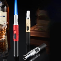 Briquet à flamme longue portable pour usage extérieur et cigares