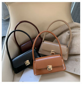 Multi functional retro style women's <b>handbag</b> portable shoulder bag - Product Image 2