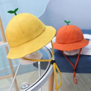 <span class=keywords><strong>Verano</strong></span> bebé sombrero niños Panamá gorra niños playa sombrero bebé niña suave algodón hierba pescador gorra - Product Image 3