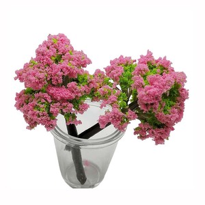 100pcs Miniature Fairy house resin <span class=keywords><strong>Mini</strong></span> Flower Tree DIY Bonsai đồ chơi trang trí cho vườn hoặc Dollhouse DIY dự án - Product Image 2