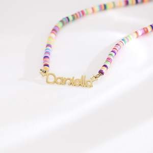 Collar Personalizado Unisex para Fiestas con Colgante de Acero Inoxidable Chapado en Oro de 18K, Cadena de Eslabones Moderna, Dropshipping desde Shopify Agent - Product Image 3