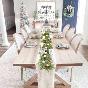 商業用クリスマスツリーシダーサイプレスノーフォークガーランドぶら下げラタンヴァインクリスマス人工緑ガーランド結婚式 - Product Image 6