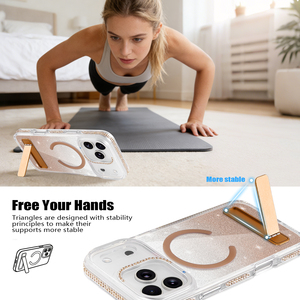 <span class=keywords><strong>Funda</strong></span> <span class=keywords><strong>Transparente</strong></span> de Lujo LeYi Anticaídas con Soporte Magnético a Prueba de Golpes para <span class=keywords><strong>iPhone</strong></span> 17 16 15 14 13 <span class=keywords><strong>12</strong></span> 11 Pro Max Plus - Product Image 4