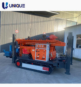 Heavy Duty Portable On Crawler Totalmente hidráulico UY300 Plataforma de perforación de pozos de agua montada sobre orugas - Product Image 1