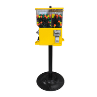 ZENJET Nouvelle machine à gachapon, usine d'origine, accepteur de pièces, machine à gachapon personnalisée, mini capsule de 32 mm, machine distributrice de jouets gachapon