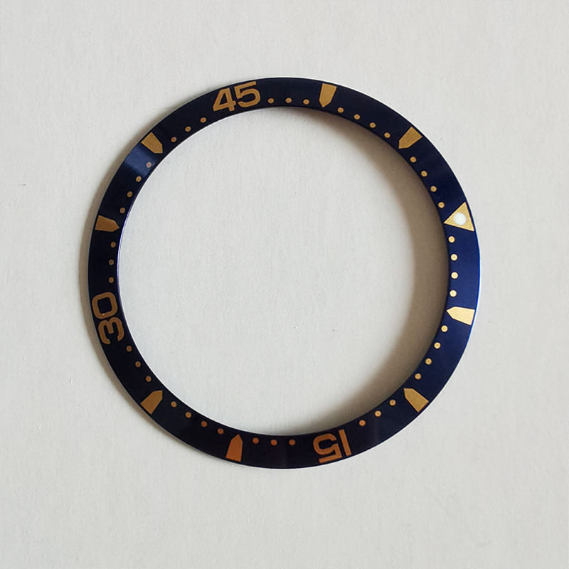 Black with rose gold numbers