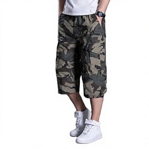 Shorts Cargo 100% coton de marque de qualité supérieure nouveauté vêtements d'extérieur respirants à la mode mi-droite 4 poches prix bon marché - Product Image 1
