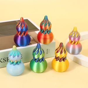 Jouet anti-stress en forme de gourde spirale, imprimé en 3D sur mesure, en TPE écologique, amusant et éducatif, pour enfants de 2 à 4 ans et de 8 à 13 ans - Product Image 4