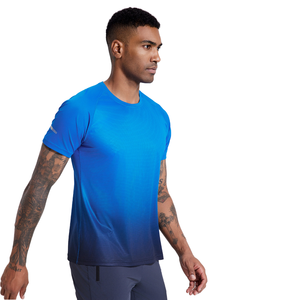 Custom Embroidered Sporty Quick Dry Moisture Wicking Breathable Lightweight Pattern Active Top <b>Gingham</b> Fitness Marathon Running - Product Image 1