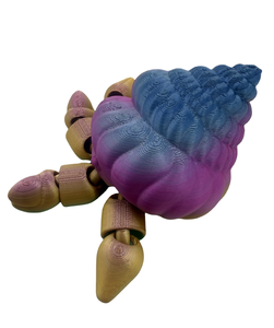 Maßgefertigtes 3D-Gedrucktes Plastik-Eremitkraken-Modell Hochwertige Bearbeitungsdienstleistungen für Neuartige Dekorative Tierspielzeuge - Product Image 6
