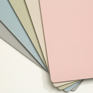 PVC Double-Sided Napa Texture Leather Table <b>Mat</b> <b>Mouse</b> Pad Home Appliance Component Chemical Resistance - Product Image 2