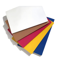 Panneaux composites en aluminium écologiques, imperméables, ignifuges, 4 mm, PVDF, différentes couleurs, panneaux ACP, mur extérieur