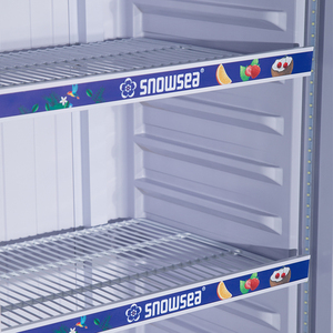 <span class=keywords><strong>Vitrine</strong></span> réfrigérée de supermarché à quatre faces vitrées pour boissons et en-cas, présentoir commercial réfrigéré - Product Image 4