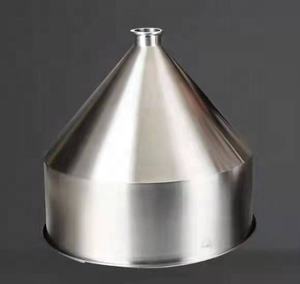 5L 10L 20L 30L定制液体粉末配料工业罐灌装饲料卫生三夹锥形不锈钢料斗 - Product Image 5