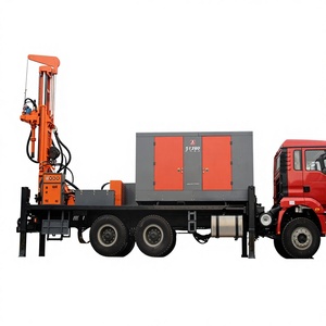 Machine de forage minier <span class=keywords><strong>Hardrock</strong></span> 400m montée sur camion pour puits d'eau - Product Image 1