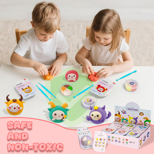 Siêu Ánh Sáng Không Khí Khô Đất Sét Siêu Mềm Không Độc Hại Tự Làm Mô Hình Đất Sét Cho Trẻ Em Hàng Thủ Công - Product Image 5