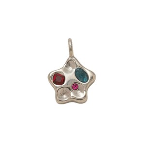 Colgante de tenedor de acero inoxidable pulido plateado de moda, dijes DIY, hipoalergénico, chapado en oro PVD, accesorios de joyería de moda diaria - Product Image 4
