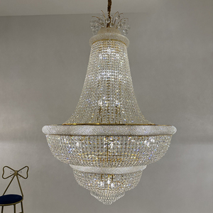 Lampadario Moderno di Lusso in Cristallo K9 per Matrimoni, Sale Banchetti, Eventi, Decorazioni per Feste, Illuminazione a Sospensione per Noleggio Eventi - Product Image 2