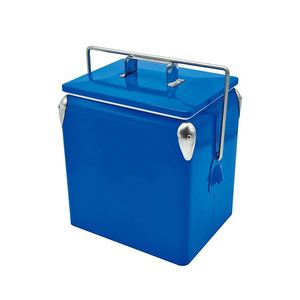 <b>Portable</b> PP Wine Cooler 13L Classic Cooler Box with Ice Retention Metal Construction Promotional Gift Wine <b>Fridge</b> - Product Image 3