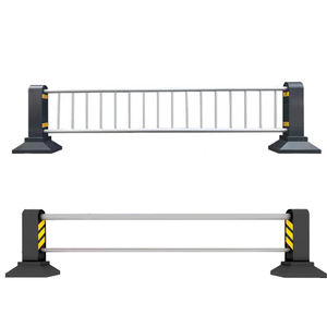 Barrera de Seguridad para Carreteras Modelo 0015, No Llena de Agua, No Reflectante, Ligera, para Exteriores, Barrera de Tráfico, Valla de Protección Vial - Product Image 1