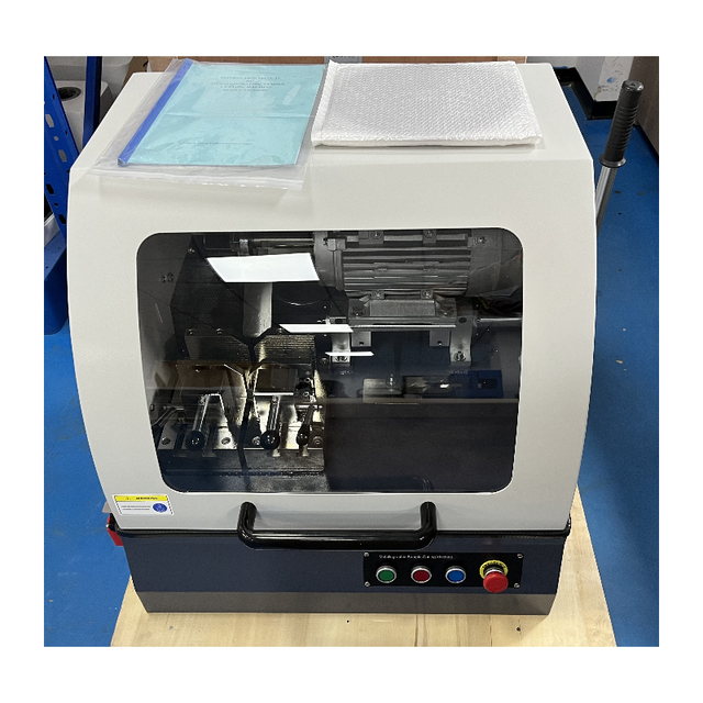 Stable and Durable Benchtop 60mm Sectioning Machine Manual Metallographic Cutting Machine Petrographic Cutter Lab Equipment