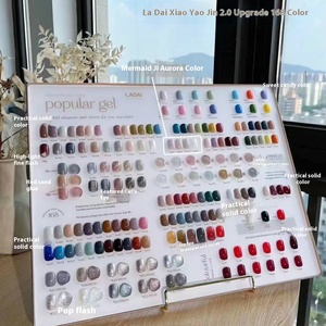 OU Boli chai duy nhất Áo Giáp Vàng Quỷ Gel 168 màu sắc yêu tinh móng tay cửa hàng 218 Màu sắc dẫn nguồn ánh sáng làm bằng nhựa - Product Image 5