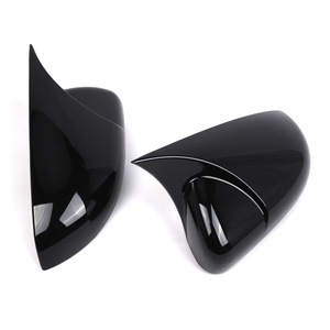 Rearview <b>Mirror</b> Housings For Volkswagen Golf 6 2009-2013 Bullhorn Shape ABS <b>Plastic</b> Full Set 5K0857537 - Product Image 1