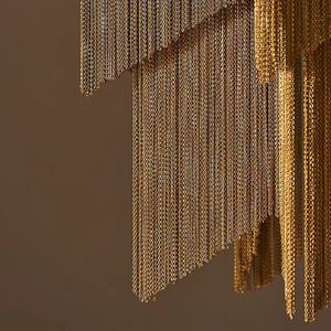 <span class=keywords><strong>Lampadario</strong></span> Vintage Americano Fatto a Mano in Ferro, Illuminazione Moderna <span class=keywords><strong>per</strong></span> <span class=keywords><strong>Ingresso</strong></span> Villa o Soggiorno - Product Image 4