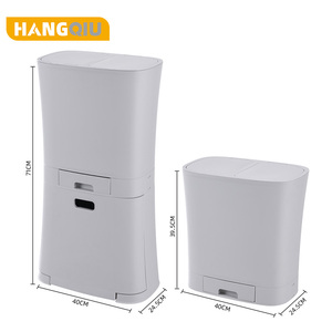 Bote de <span class=keywords><strong>basura</strong></span> de plástico para oficina, Logo impreso personalizado de buena calidad, venta al por mayor - Product Image 2