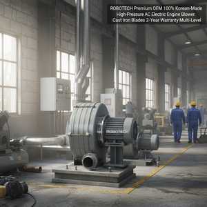โรโบเทค พรีเมียม OEM ผลิตในเกาหลี 100% เครื่องเป่าลมไฟฟ้าแรงดันสูง ใบพัดเหล็กหล่อ รับประกัน 2 ปี ปรับระดับได้หลายระดับ - Product Image 3