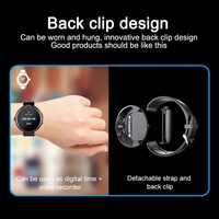 Mini Cámara HD 1080P, Reloj Inteligente con Grabador de Video y Audio, Micro Videocámara Deportiva de Muñeca