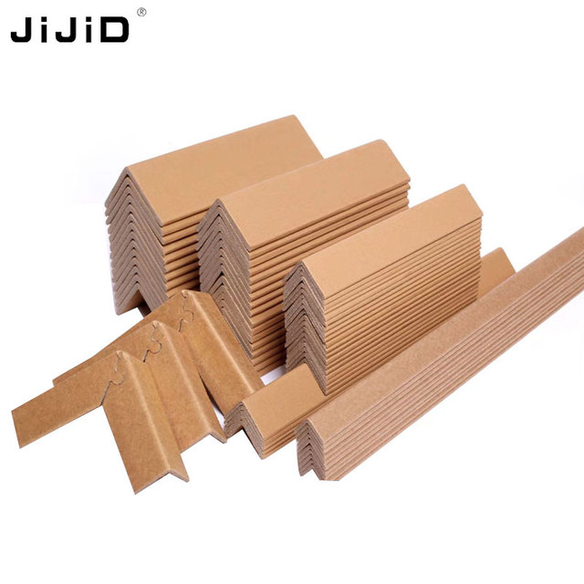 JIJID Customized L-Shaped Edge Protector Anti-Collision Buffer Paper Corner Guard