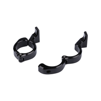 Servicio de Mecanizado CNC Personalizado, Piezas de Aluminio Anodizadas en Negro, Abrazadera para Bicicleta, Técnicas de Ensamblaje Avanzadas, Pruebas Sofisticadas