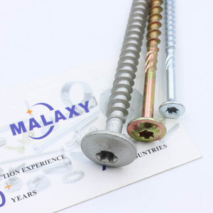 Malaxy Ván Truss Head Torx Ổ Vít Với Serrated Đầu Phẳng Decking Vít - Product Image 4