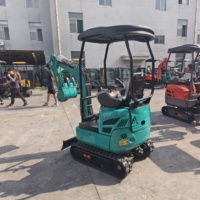 Mini-excavatrice agricole ME-16 de 1,6 tonne, homologuée EPA CE, pour le creusement de fossés en serre, la transplantation en verger et l'usage domestique