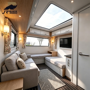 Petite caravane légère à remorquer pour SUV, idéale pour le <span class=keywords><strong>camping</strong></span> familial et les vacances en plein air - Product Image 4