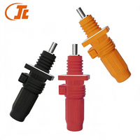 Connecteur de batterie haute tension 1500V DC 400A étanche en nylon ABS IP67 mâle-femelle pour les connexions de câbles des systèmes de stockage d'énergie